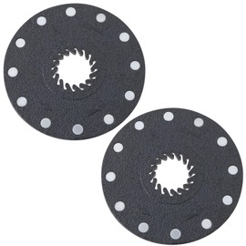 eMagTech 2 PCs Electric Bicycle Pedal Disk Sensor 12 Magnetic Diameter 65mm Aperture 15mm Magnetic Sensor Compatible with Green 7.7 ZT20R Z801 Z802