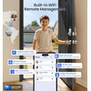 Veise VE012W Built-in WiFi Fingerprint Smart Lock, App Remote Control,