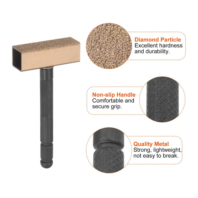 sourcing map 3pcs Grinding Wheel Dresser Set 80 Grit Diamond