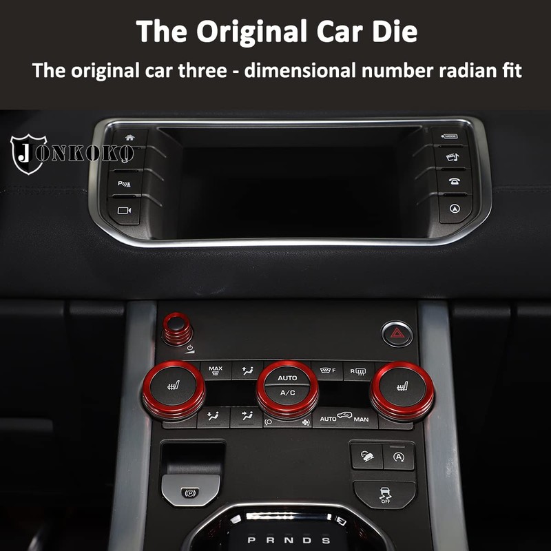 YIWANG Aluminum Alloy Car Interior Decorations Audio and Air Conditioning