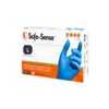Medisca Safe-Sense Nitrile Blue Medical Gloves, 4mil,9 inches, Blue, Chemotherapy