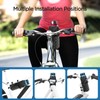 AiQInu Universal Bicycle Bottle Holder with Bag for Folding, Pushchair,