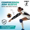 SERVE AND SWAG™ Compression Arm Sleeves, Moisture Wicking, Cooling, Breathable,