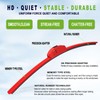 OEM QUALITY 26" + 16" PARRATI Premium All-Season Bright Red