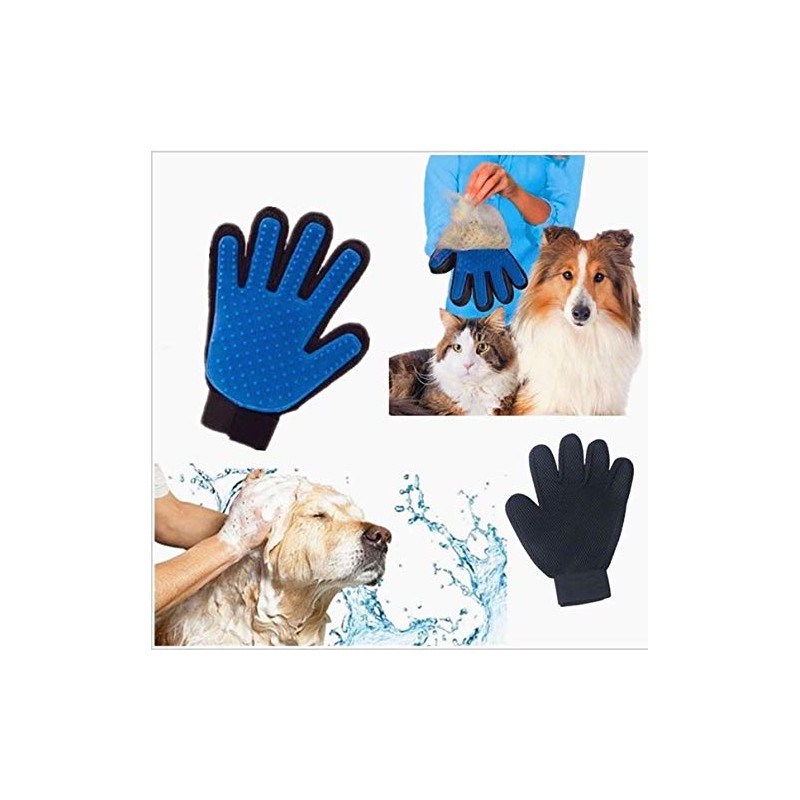 TSUCIA Pet Brush Gloves Pet Brush Massage Brush Gloves Dog