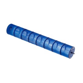 PATIKIL 94x580mm Air Conditioner Blower Fan Wheel, External Fixation Cross Flow Fan Assembly Replacement for Room AC, Blue