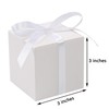 COTOPHER 100pcs Wedding Favor Boxes, Paper Gift Boxes 3x3x3 Inches