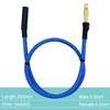6PCS 4.0mm Banana Gold Bullet Connector Extension Cable for RC