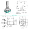 WayinTop 5 Set 360 Degree Rotary Encoder Module EC11 Digital