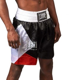 LEONE 1947 Fighter Life Pantaloncino Boxe, Unisex – Adulto, Nero, L