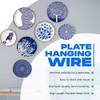 Plate Hanging Wire No 1 (13 x 19cm) Made To