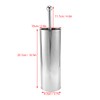 Household Stainless Steel Toilet Brush Cleaner Set Bathroom Cleaning Kit