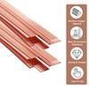 HWYEE 1Pcs 1/8" x 1" x 12" C110 Copper Flat