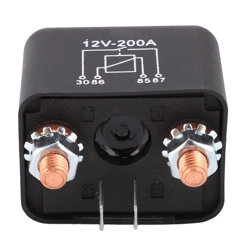 Start Relay Small 200A Normally Open 4 Pin Automotive Marine
