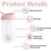 KHAOP KHAOP Protein Shaker Bottle with Mixball - 500ml Gym