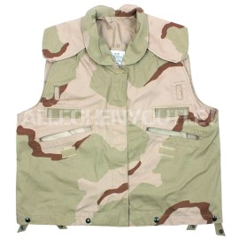 USGI Military PASGT Vest Flak Cover Desert 3-Color Camo EXTRA SMALL NIB
