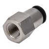 Female Straight Pneumatic Connecter Straight Pneumatic Quick Fitting Air Line