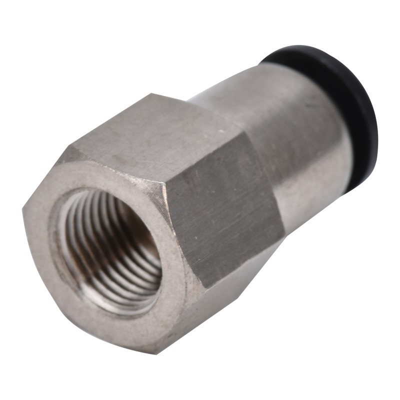 Female Straight Pneumatic Connecter Straight Pneumatic Quick Fitting Air Line