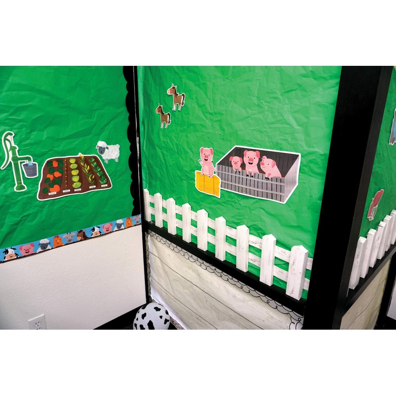 Creative Teaching Press Farm Friends Farm Fun Bulletin Board (10237)