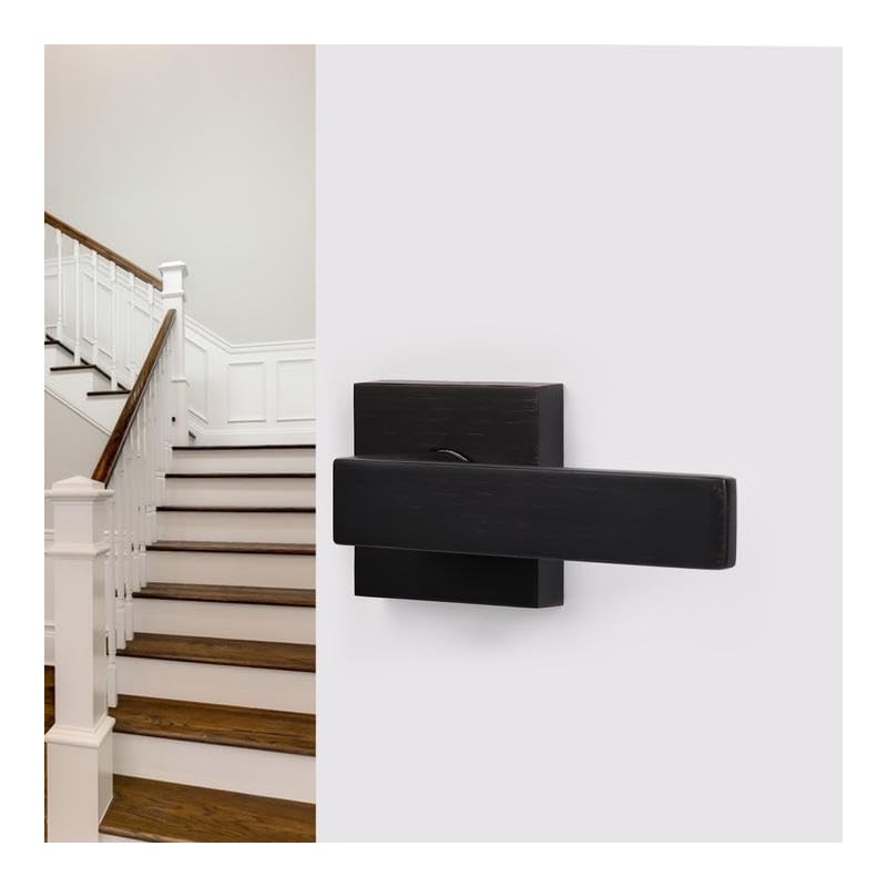 Probrico Dummy Lever Door Handle Square Non-Turning Single Side Pull