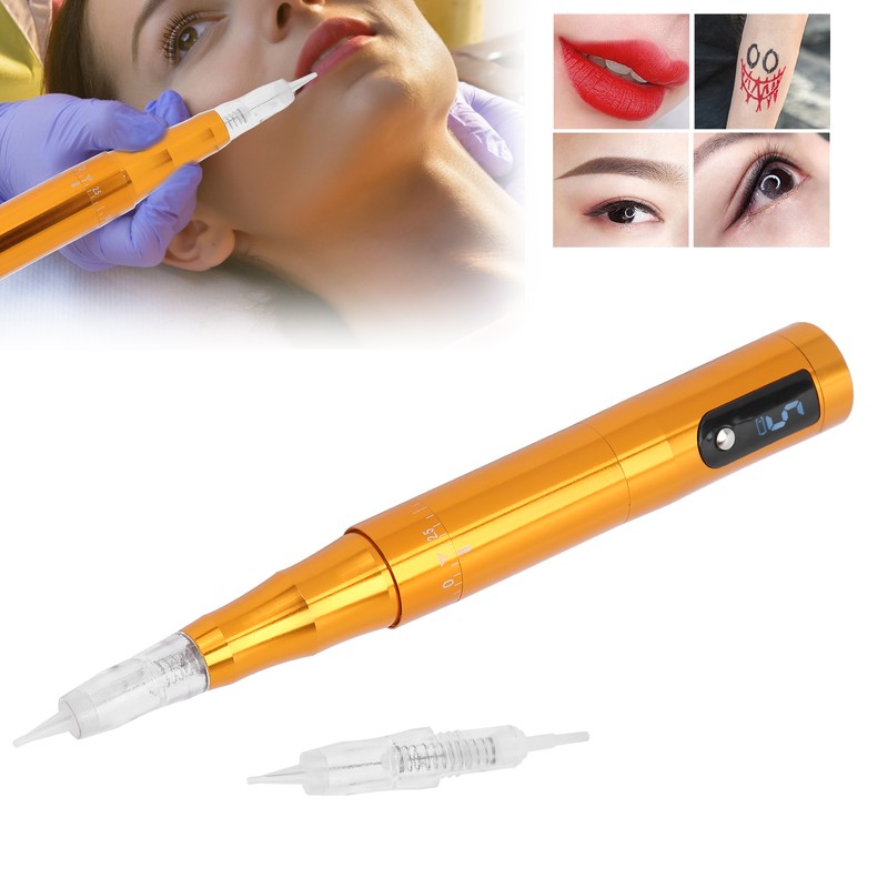 Microblading Pen USB Rechargeable Eyebrow Eyeliner Lip Tattoo Pen Machine