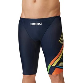 Arena Half Spats, Racing Spats (Half Leg), Men's, Orange x Navy (NYOG)