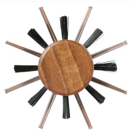 Sanbee Kogyo Japan-made Round Brush MX (Nylon + Boar Hair) (Diameter 42mm 16 rows MX-252)