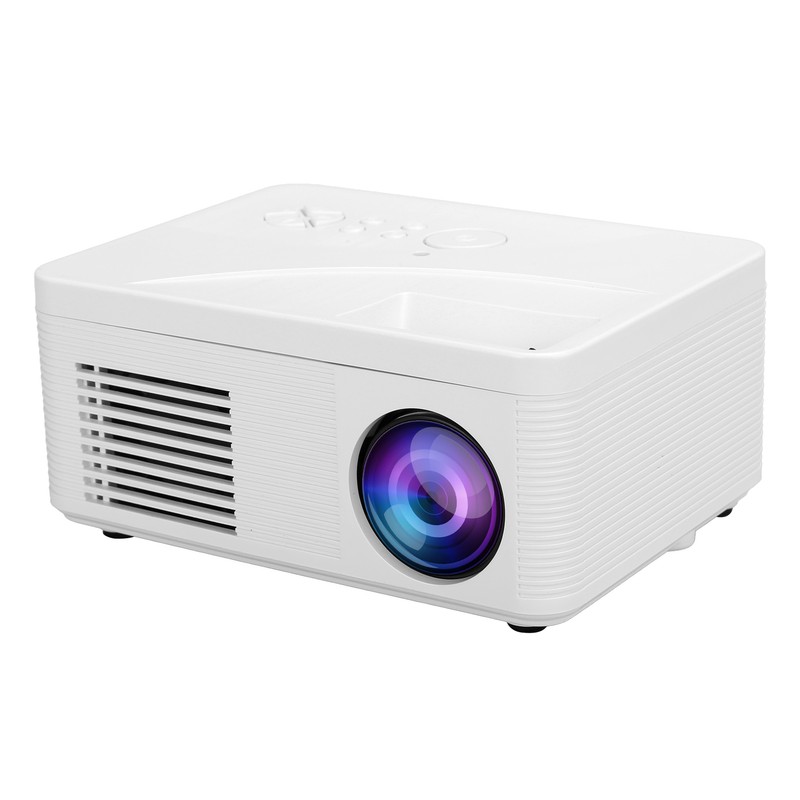 Mini Projector Home Portable HD 1080P Wall Projection Video USB