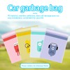 XINLIYA 60PCS Disposable Car Trash Bag, Easy Stick-On Portable Vehicle