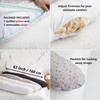 First Organic Cotton Pregnancy Pillow for Sleeping & Baby Feeding