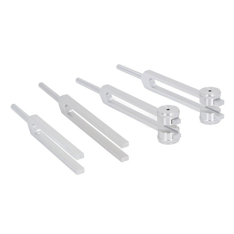 Resonance Tuning Forks Healing Set C128Hz 384Hz C256Hz OM136.1Hz Weighted
