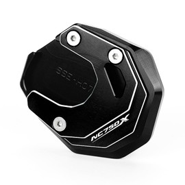 ZESIDIMO For Hon-da NC750X NC750 X NC 750X 2023 2022 2021 Motorcycle Accessories Side Support Enlarge Stand Extension Plate (Black)