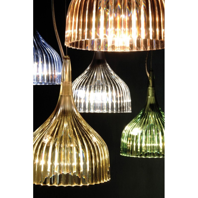 Kartell 09040Q8 E Lamp, E14, Black