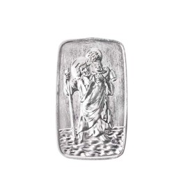Fritz Cox® St Christopher Car Medal for New Car, Passed Driving License, Beginner Driving - Patron Saint of Travellers