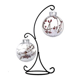 YY YEARCHY Ornament Display Stand Iron Pothook Stand for Hanging Glass Terrarium (Iron Stand)