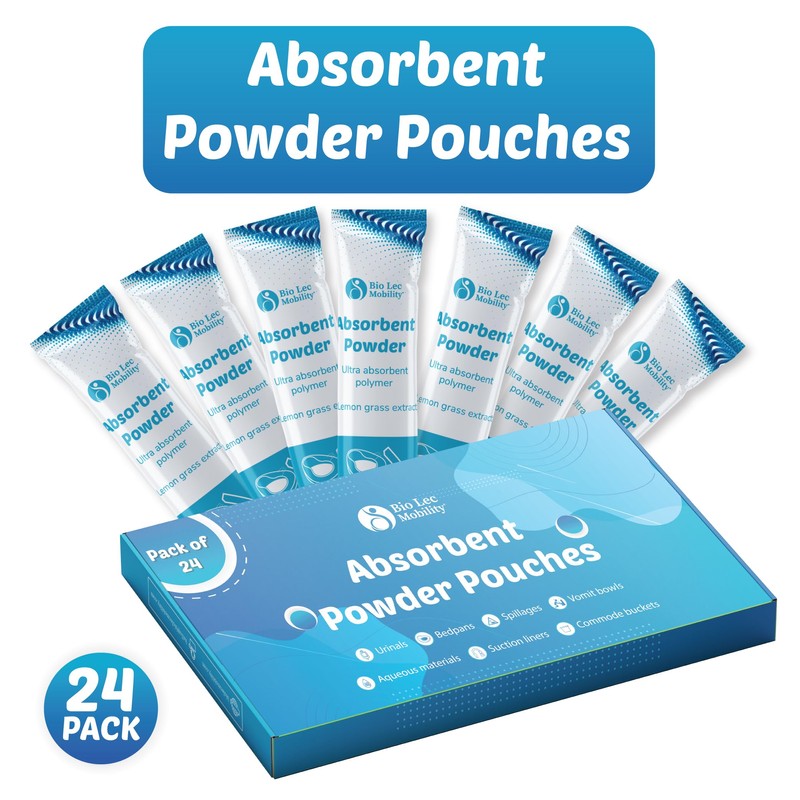 Bio-Lec Mobility Absorbent Pouches | Individual Satchets | Pack of