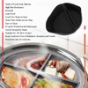6QT Silicone Slow Cooker Liners Resuable Leakproof 2 in 1