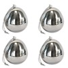 Metal Easter Egg Diameter 7 x 9 cm Pack of