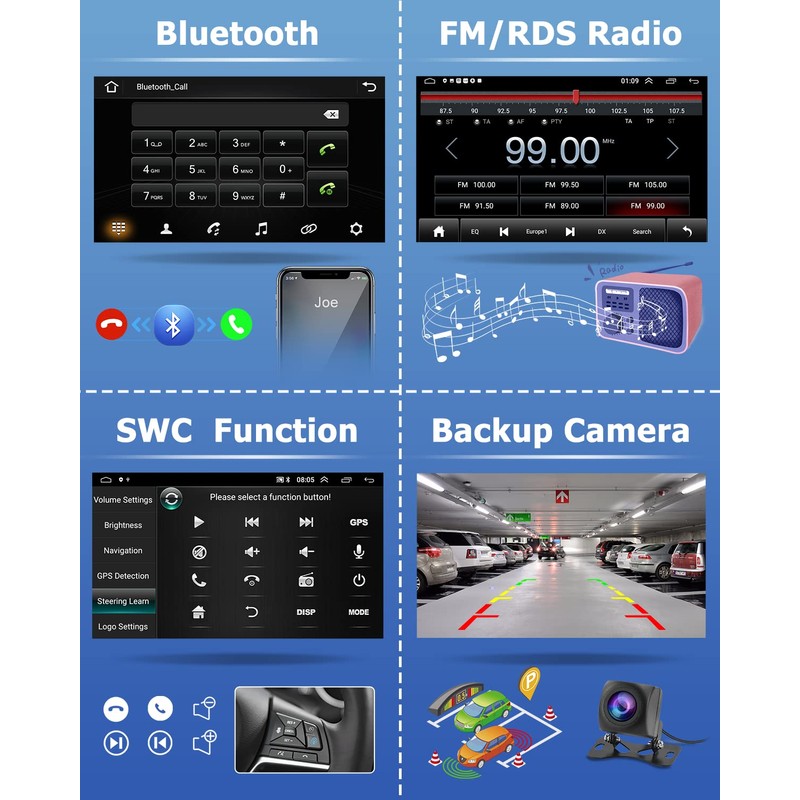 Hikity Android 15 Car Stereo for 2008-2012 Nissan Altima, 9''