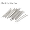 sourcing map Pack of 22 Electric Guitar Fret Wire Fingerboard