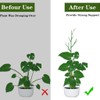 Monstera Plant Support Stakes, 8 Pack Stackable Garden Trellis Climbing