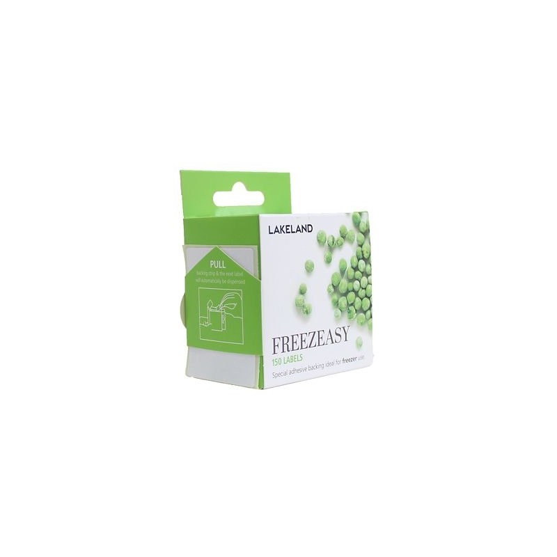 Lakeland Freezeasy Peel Off Freezer Labels, 4cm x 5cm, White