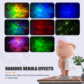 Mooyran Star Projector, Galaxy Projector for Bedroom, Remote Control & Time Space Projector, Night Light Projector for Kids Adults Gaming Room, Home Theater, Ceiling, Room Decor (Pink Exclusive)