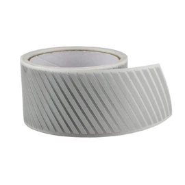 JINBING 2" Safety Silver Reflective Iron on Fabric Clothing Tape Stripe Heat transfer Vinyl Film M02 (2" x 33ft)
