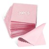 20 Pcs Jewelry Cleaning Cloth, Double Sided Polishing Cleaning Cloths