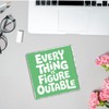 Green Room Decor Everything Is Figureoutable Acrylic Motivational Gifts
