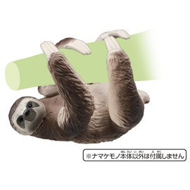 Takara Tomy Ania AS-26 Sloth (Nodochamiyubino Sloth), Animal Dinosaur Realistic Moving Figure Toy, Ages 3 and Up, Passed Toy Safety Standards, ST Mark Certified, ANIA TAKARA TOMY