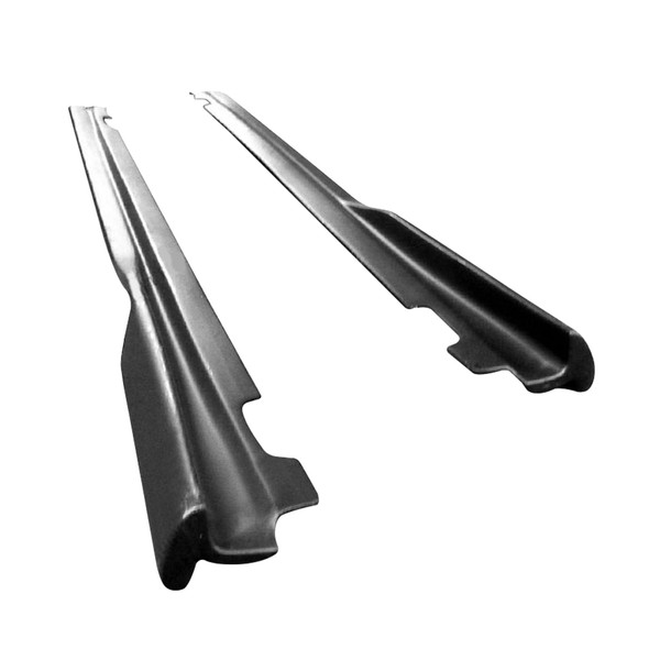 IKON MOTORSPORTS Side Skirts, 73" x 6" RB Style Polyurethane