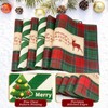 Luriseminger 6 x Christmas Place Mats, 33 x 45 cm,