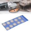 10PCS Thin Diamond Cutting Disc with Rod Round Grinding Sanding